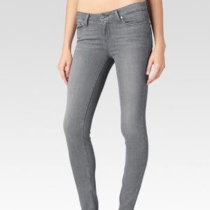 Gray PAIGE Verdugo Ankle Skinny Jeans Size 29